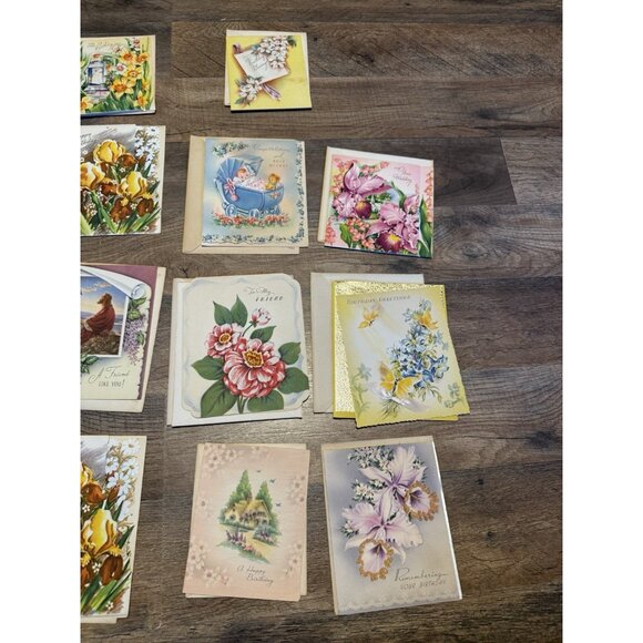 Vintage Old Greeting Cards Religious Big Lot Collectibles Unused - Picture 2 of 3